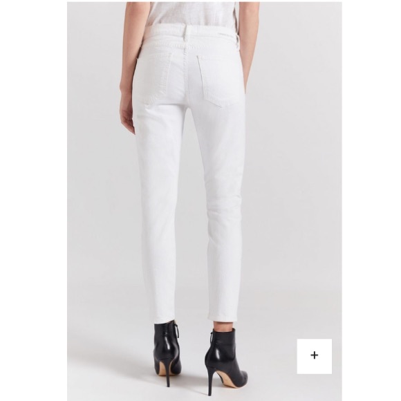 Current/Elliott The Stiletto Style Jeans Clean White - Picture 4 of 11